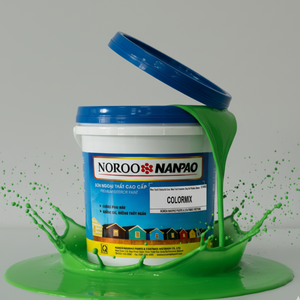 NOROO NANPAO COLORMIX Acrylic Liquid Coating Exterior Building <b>Paint</b> Brush Application <b>White</b> Color - Product Image 4