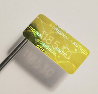 Autocollants de sécurité anti-inviolabilité fabriqués en usine imprimés UV imperméables et coupés à la taille pour les promotions-Disponible au prix de gros