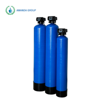 Réservoir de filtration d'eau en fibre de verre avec réservoir sous pression pour la filtration et le traitement de l'eau, certifié NSF, 1000 L/heure, garantie 1 an