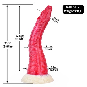 NNSX Silicone Snake Head <b>Dildo</b> Anal <b>Dildo</b> Monster Cock Alien Cock Vaginal Sex Toy Manufacturer Wholesale Adult Sex Products - Product Image 5