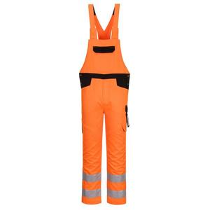 PORTWEST - PW244OBRXL PW2 Pechera y tirantes naranja/negro de alta visibilidad-EAN 5036108368129 ROPA DE TRABAJO DE LA HI-VIS - Product Image 1