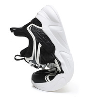 Chaussures de course pour hommes en maille à lacets, personnalisables avec logo, de haute qualité, fabriquées à Wenzhou, pour l'hiver/le printemps – Vente en gros