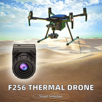 Caméra thermique de drone CSD F256, module d'imagerie thermique 256x192, mini caméra thermique, garantie 1 an, enregistrement vidéo pour ligne électrique