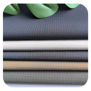 Tissu tissé extensible à carreaux MY pour mobilier d'extérieur, 98 % polyester, 2 % élasthanne, léger, pour costumes, vestes, manteaux, sacs, filles - Product Image 6