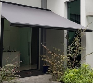 Hệ thống bóng râm ngoài trời điều khiển từ xa 10x20 ft | Chống thấm nước và chống tia cực tím | pergola điện có thể thu vào với tán đầy đủ - Product Image 1