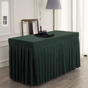 Mantel de Poliéster Cuadrado de 6 Pies Personalizado, Tejido con Spandex, Lavable, para Hoteles, Eventos al Aire Libre, Aplicaciones de Marca, Tinte Liso - Product Image 4
