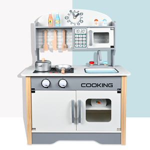 Per bambini finti Set da <span class=keywords><strong>cucina</strong></span>-grande <span class=keywords><strong>cucina</strong></span> giocattolo personalizzabile in legno stoviglie e stufa giocattolo - Product Image 6