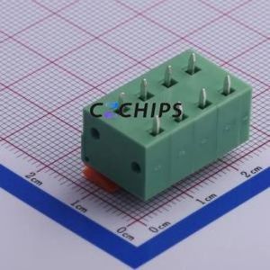KF142R-5.08-4P Spring Terminal Block Bent Lead Through Hole,P=5.08mm Connector 5.08mm 4P 4 15A - Product Image 2