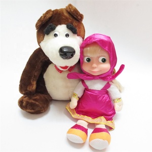 Usine En Gros Cadeau De Noël Belle Enfant En Peluche Animaux Poupée Jouets En Peluche - Product Image 1
