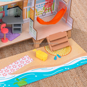 Juego de Imitación para Niños, Rueda de la Fortuna de Madera para Casa de Muñecas con Accesorios, Muebles de Juguete para Habitación - Product Image 5