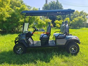 Voiture de golf électrique tout-terrain de luxe, 4 places, état neuf, certifiée CEE, buggy de tourisme, carro de golf - Product Image 5