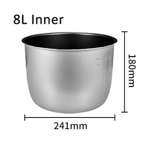 Mijoteuse électrique mijoteuse 6L Multifonctionnel Digital mijoteuse Cuiseur à riz à pression électrique avec bol antiadhésif - Product Image 6