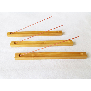 حامل شعلة مخروطي عصا بخور خشبية اسكندنافي عالي الجودة - Product Image 1