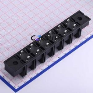 KF88SM-16.0-6P Barrier Terminal Block Through hole Component (THT),P=16mm Connector With Cover Plate 16mm 1x6P Straight Pin - Product Image 2