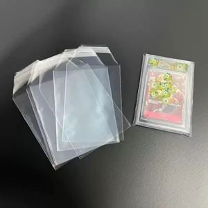 Protectores de Tarjetas de PP Transparentes de 7 Pulgadas, Estilo Minimalista, Sin Cierre, para Almacenamiento de Tarjetas de Crédito - Product Image 6
