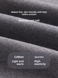 Leggings a Vita Alta per Donna, Pantaloni da Yoga 95% <span class=keywords><strong>COTONE</strong></span>/5% SPANDEX - Product Image 4