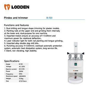 Perforatrice a foro stenopeico Laser ad alta velocità R-701 2800rpm con fonte di energia elettrica per laboratorio dentale - Product Image 2