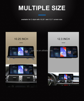 Pantalla CarPlay con Plataforma Qualcomm 680 para BMW X5 E70, 10.25 Pulgadas, Antideslumbrante, Compatible con el Sistema Original
