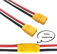 Connecteurs XT30 XT60 XT90 mâle/femelle plaqués or, connecteurs en T haute intensité pour batteries LiPo, connexions de câbles d'alimentation pour l'aviation RC