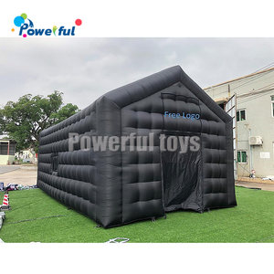 Tienda de cubo blanco inflable grande comercial para eventos de fiesta disco al aire libre, club nocturno inflable Led para negocios de alquiler de fiestas - Product Image 3