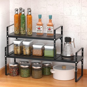 Thủ Tủ lưu trữ Kệ Rack, mở rộng kim loại rustproof nhà bếp truy cập và kệ tủ cho phòng tắm, tủ, bàn - Product Image 6