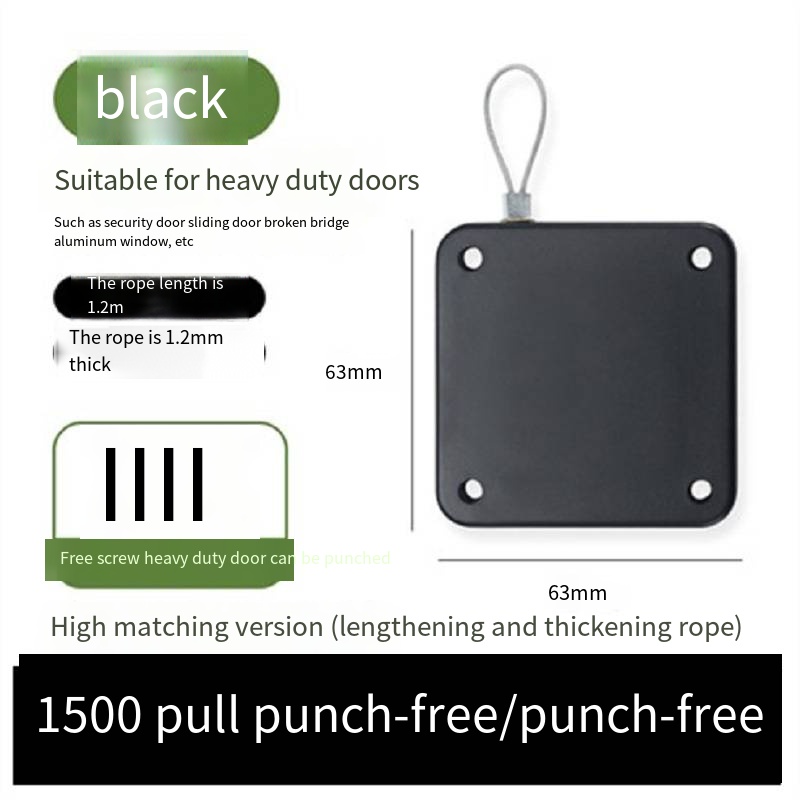 1500กรัมสีดำ [ความยาวลวด1.2ม. + เส้นผ่านศูนย์กลางลวด1.2มม.]