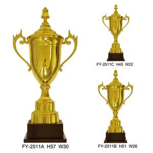 بيع مباشر من المصنع عرض نمط جديد كأس معدني جودة عالية مسابقة رياضية تذكارية الكأس الرياضي الفائز الكأس المعدنية - Product Image 1