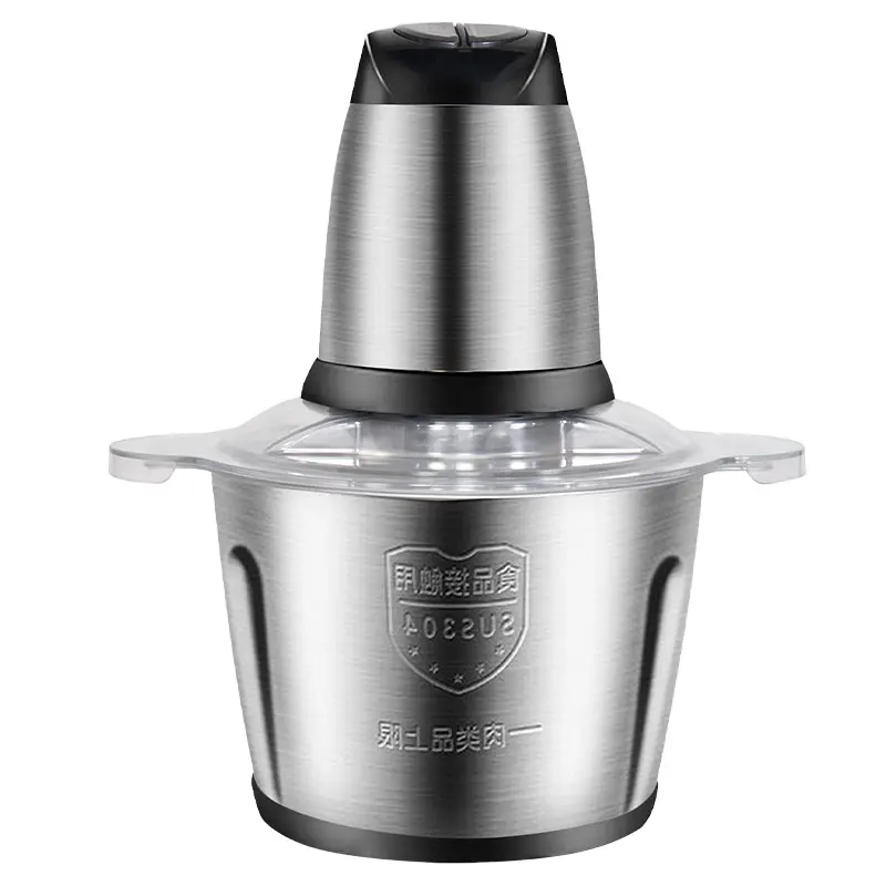 2L 3L stainless steel Plastic Electric Home Use Garlic Onion Vegetable Food Grinder Electrical Mini Meat Chopper