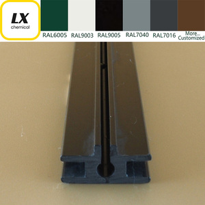 Profilé UPVC personnalisé, écologique, durable, en plastique extrudé pour une utilisation extérieure dans les hôpitaux et les bâtiments, avec un design moderne - Product Image 2