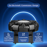 Luz Estroboscópica Móvil de 6 Brazos, 100W RGBW LED RG, Láser, Control DMX y Sonido, Efecto de Iluminación para Escenarios, KTV, Bares, Fiestas y Bodas