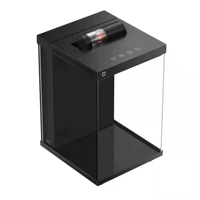 Smart Desktop Fish Tank Black MYG200 10W Glass ABS for Home Use