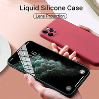 Coque de téléphone antichoc en silicone TPU 2026, très vendue, pour 14/13 Pro Max, avec logo personnalisé, couleur et design uni