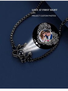 Envío de la gota Lovely Pet Cat Hand Chain Jewelry Hombres Mujeres Accesorio Chapado en proyección Gold Rose Cold Copper Bracelet - Product Image 6
