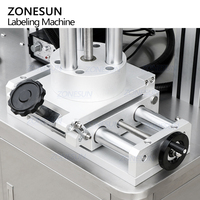 Machine d'étiquetage automatique ZONESUN ZS-TB150P2 pour sachets debout, doypack, sac en mylar, autocollant adhésif, surface plane