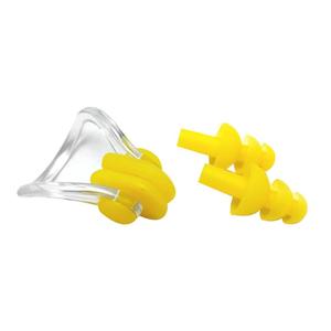 Bouchons d'oreilles de natation en Silicone, boîte de protection pour les oreilles et le nez, Clip, étanche, 1 ensemble - Product Image 5