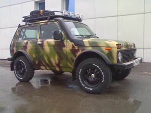 Plongée de voiture pour <span class=keywords><strong>Lada</strong></span> <span class=keywords><strong>Niva</strong></span>, version russe 4x4, <span class=keywords><strong>accessoires</strong></span> complets - Product Image 5