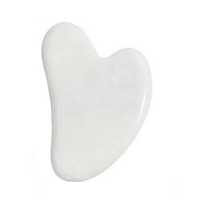YOUXIN HQ Lot de rouleaux de jade en forme de cœur et outils Gua Sha en quartz naturel pour lifting du visage et massage, usage domestique et commercial - Product Image 2