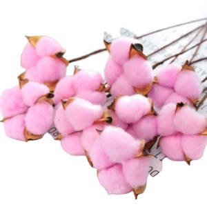 DIY Natural Dried <strong>Cotton</strong> <strong>Stems</strong> Artificial Flower Wedding Party Long Life Decor - Product Image 1