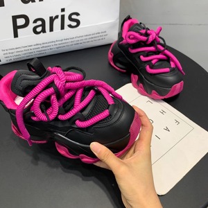 Nouvelles baskets légères à semelle épaisse pour femme, rehaussantes, chaussures de sport et de marche très vendues - Product Image 5