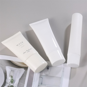 หลอดเครื่องสำอางสีขาวแพ็คพลาสติก PE สัมผัสนุ่มสำหรับล้างร่างกายเส้นผม3-400มล. - Product Image 4