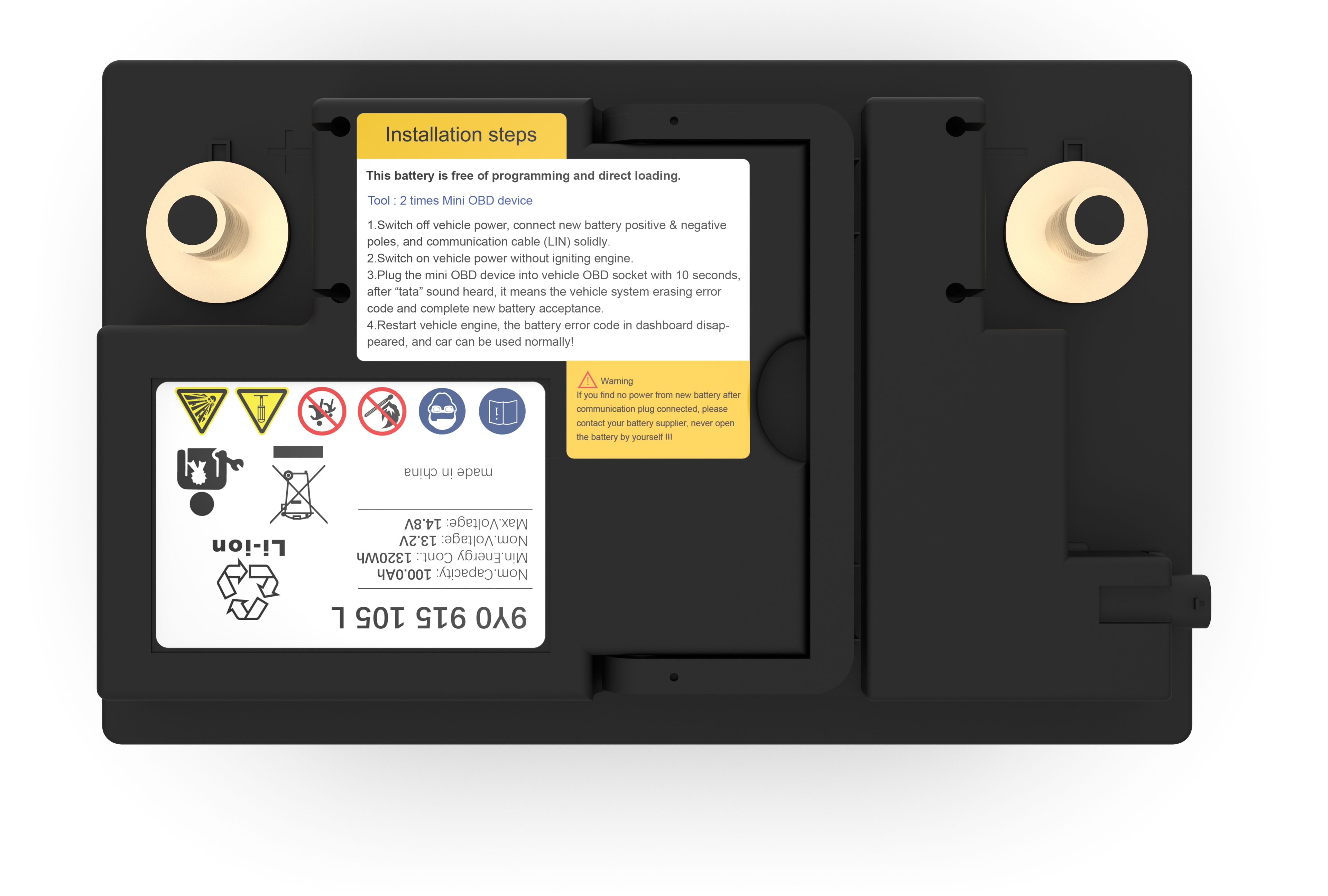 audi lithium battery