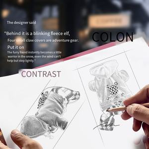 2025 nueva llegada espesar ropa <span class=keywords><strong>de</strong></span> invierno para mascotas agregar terciopelo perro gato abrigo cálido Chaqueta <span class=keywords><strong>de</strong></span> algodón con juguete 3D para perro - Product Image 2