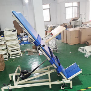 Meja rehabilitasi medis, tempat tidur berdiri elektrik, Meja miring medis untuk latihan berdiri, Meja pijat rehabilitasi - Product Image 5