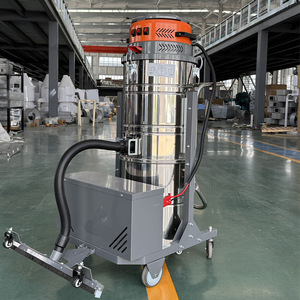 Industrial Vacuum Cleaner Cyclone Canister Wet Dry Battery Powered Factory Cleaning Equipment - Product Image 1