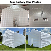Tente de fête gonflable géante pour discothèque, portable, pour événements, mariages, location