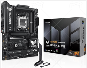 ASU TUF Gaming B850-PLUS WiFi <strong>Motherboard</strong> AM5 B850 <strong>ATX</strong> 14 2 1 80A Stages AI Ready DDR5 PCIe 5.0 3X M.2 Wi-Fi 7 2.5Gb LAN - Product Image 2