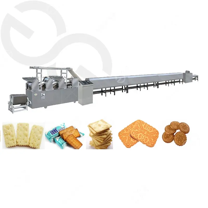 200 kg/h Automatique Sandwich Dur Ligne de Production de Biscuits