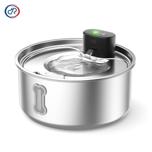 Fontaine à eau pour animaux de compagnie de 7 L, grande capacité, fontaine à eau pour chiens et chats, distributeur d'eau intelligent en acier inoxydable, abreuvoir automatique - Product Image 1