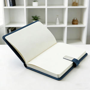 Agendas de Tapa Dura de Venta Directa de Fábrica Personalizadas, Cuaderno con Encuadernación de Cuero PU Exquisito - Product Image 1