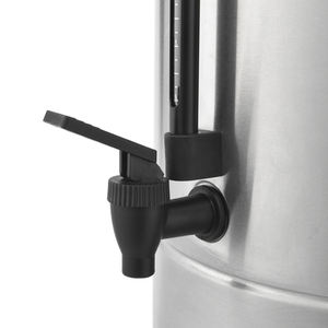 หม้อต้มน้ำชาบาต 50 60 100 ถ้วย หม้อต้มน้ำสำหรับใช้ในบ้าน ร้านกาแฟ ครัว ดีไซน์ชิ้นเดียว สแตนเลส หม้อต้มน้ำ/กาต้มน้ำ 10 ลิตร - Product Image 5